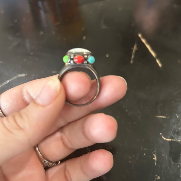 Multi colored ring - Picture 3 of 4